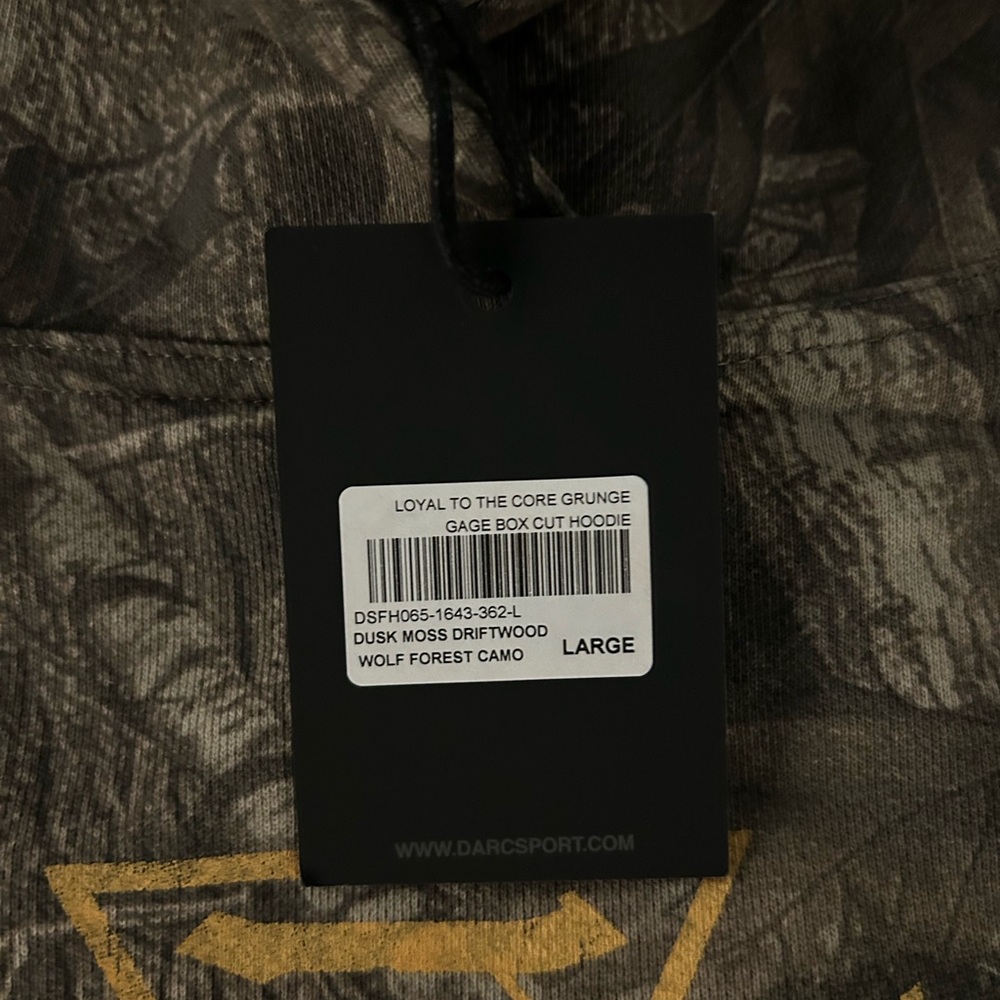 Darc Sport Camo Hoodie with Gold Graphic - Picture 8 of 8